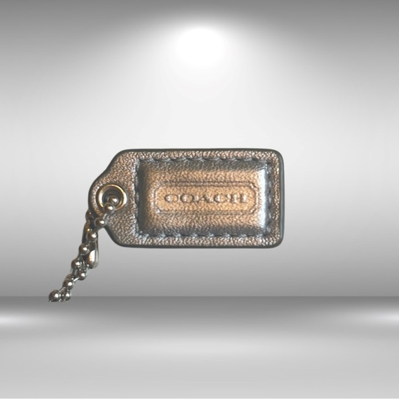 Silver Coach Wristlet - Picture 3 of 7